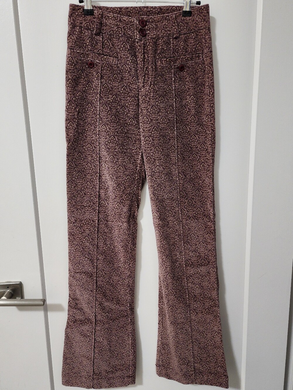 Free People SZ 2 Velvety Flared Pants